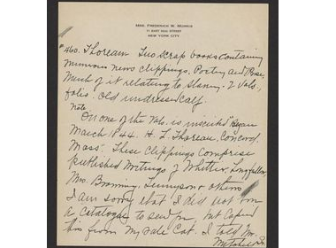 Handwritten note scanner example showing old document before handwriting to text converter processing